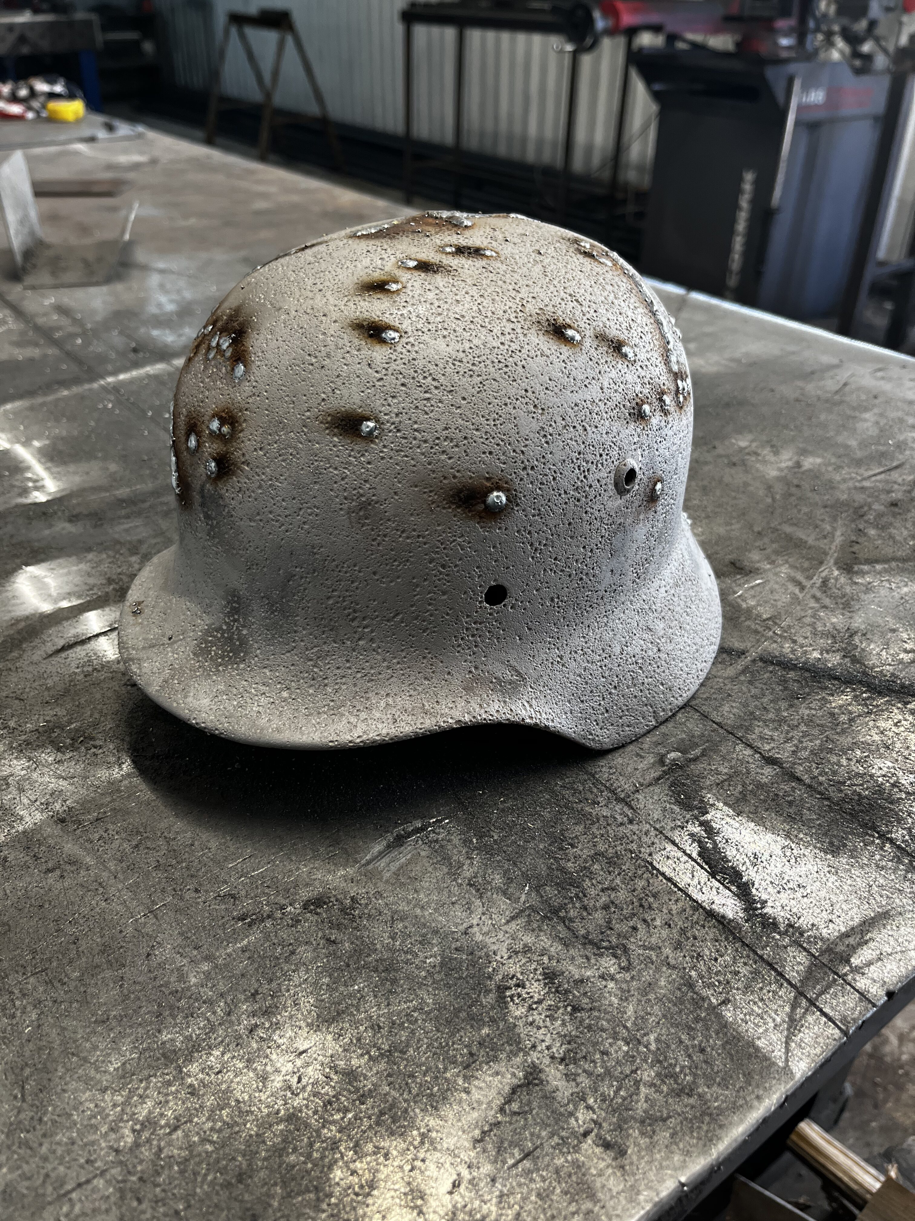 pospawany helm